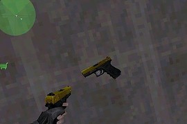 Golden slide - glock 19