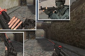 Twinke  Stoke mp5 with laser sight (ON OFF)