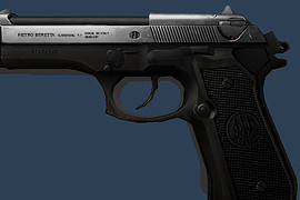 Leon's Pietro Beretta Gardone M9s (+3 skins)