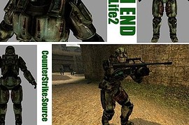 HALO Master Chief For HL2