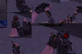Black Hawk Down M4A1 (w aimpoint w o strap)