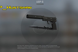 Pistol + knife