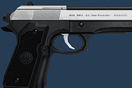 Beretta 92FS (+ 4 textures)