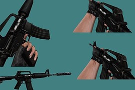 Black Headshot M4