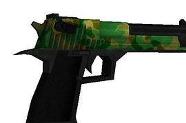 Two-tone Jungle Camo Deagle