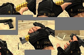 USP Eggwhites Dark, Clear Clip