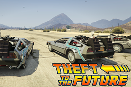 BTTF Delorean Time Machine (3 Car Pack) 1.0