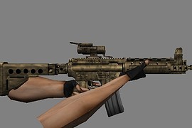 Assault LR300 Desert Camo