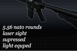 M4A1 SC customized