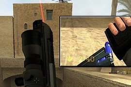 Cobalt Assasin Deagle + UV Bullets