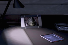 Empty Frame on Shepard's Desk (v.1)