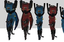 Floral Defense Polycount Pack Skin