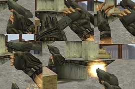 FN-Herstal Five-seveN (blue w LAM)