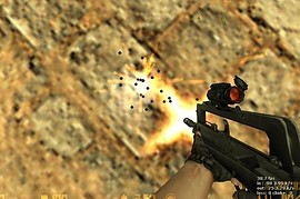 Orange scoped FAMAS F1 by SPNKr