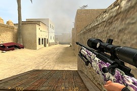 Purple AWP Camo
