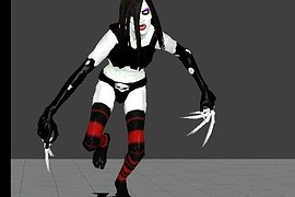 Emo Goth Scene Witch