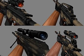 Black Hawk Down Pack for CS 1.6