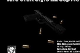 Lara Croft style HK USP.45