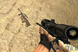 Six-colour desert steyr aug