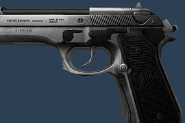 Leon's Pietro Beretta Gardone M9s (+3 skins)