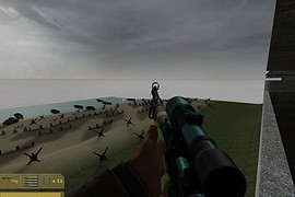 Cyan_Stripped_Kar98_Sniper