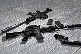 Evil M4a1 With Acog, LAM