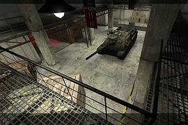 Soviet_Su-100_rep.tiger_tank_snow(_MAP)