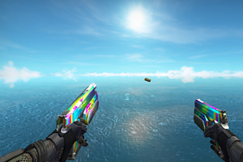 CSNZ Elites + holographic shade