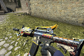 M4A1 Black Dragon is fierce