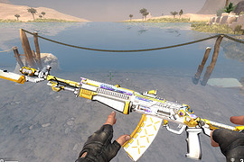 AN-94 Spaceship Imperial Gold