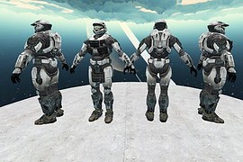 Halo ODST White Pack