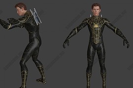 Spider Man Black
