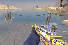 M4A1-S Born Beast Imperial Gold