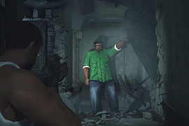 CJ and Big Smoke from GTA San Andreas