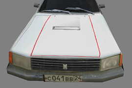 moskvich 2141 tuned