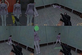Casual Girl Hostage