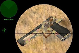 Desert Camouflaged Deagle