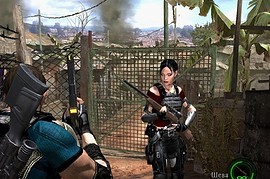 Chris and Sheva BSAA (Blue & Red)