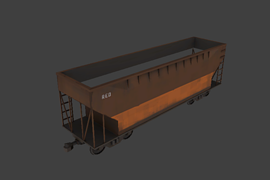 Hopper Traincar