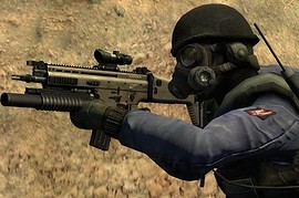 Fn Scar Acog M203 for AUG