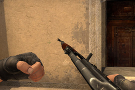 AK-47 default levitation