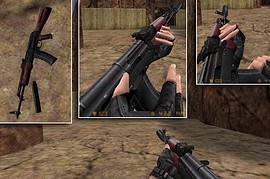 Twinke AK74 silencer functions