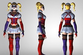 Batman: Arkham Asylum Harley Quinn