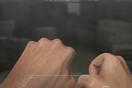 Bare hands