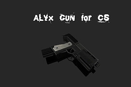 Alyx Gun for CS