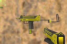 Two Tone Gold Mac-10