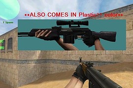 Saiga Sniper assault Rifle gun