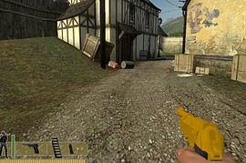 Golden_Walther_P38_with_Wood_Handle