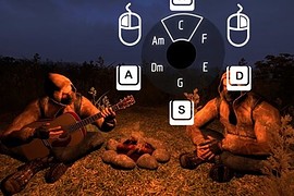 Playable guitar
