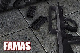Famas (Iron type) + TS arms